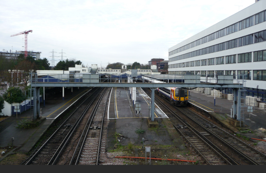 Areas around Southampton Station: