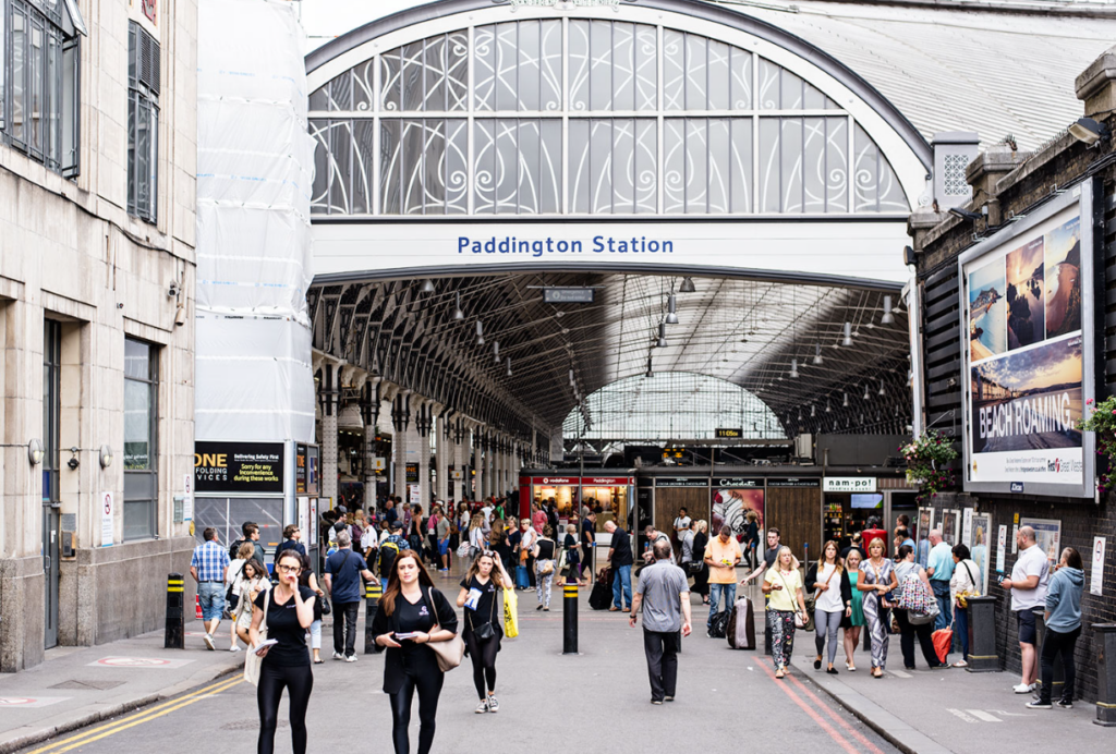 Areas around Paddington Station: