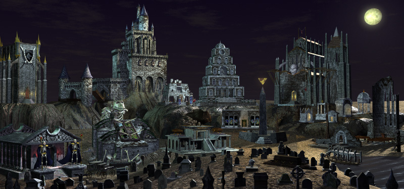 Wander through the Necropolis: